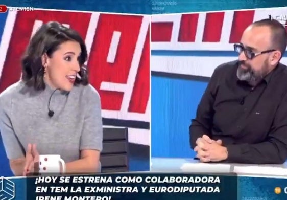 La petición de Irene Montero a Risto Mejide: «Quiero que te comprometas a decir 'todes'»