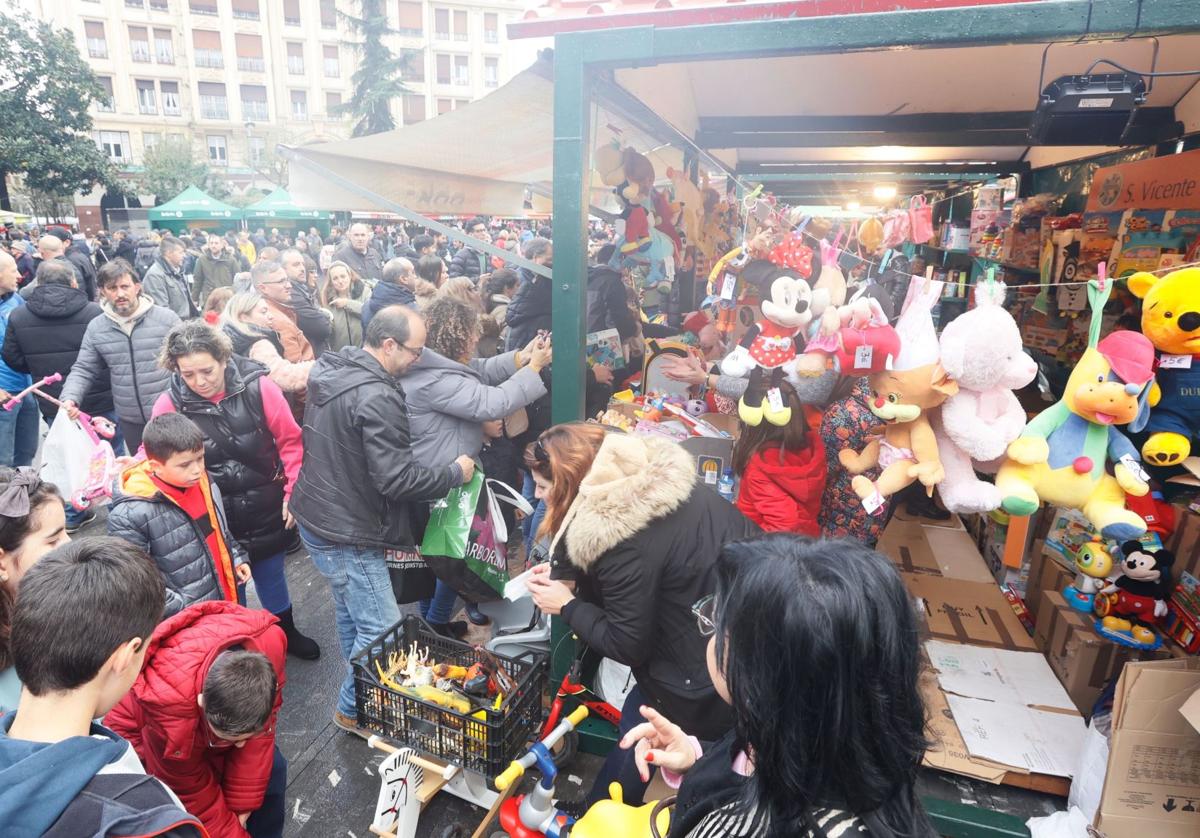 Esta cita siempre congrega a numerosas personas en la Herriko Plaza.