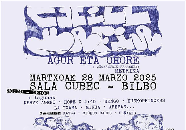 Cartel de la fiesta.