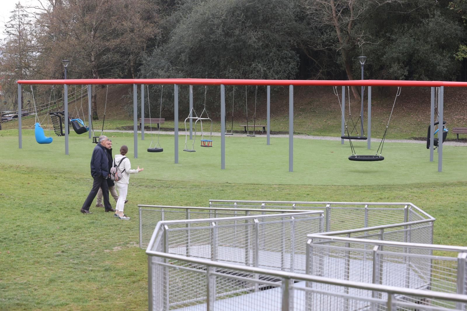 Así es el nuevo parque de Artxanda