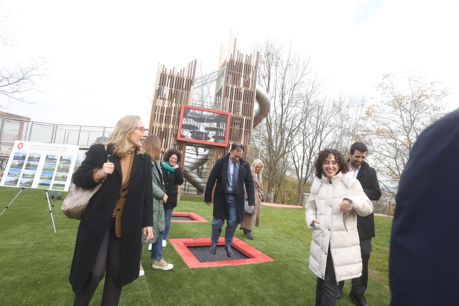 Así es el nuevo parque de Artxanda