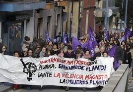 Imagen de una de las marchas organizadas por la Margen Izquierda.