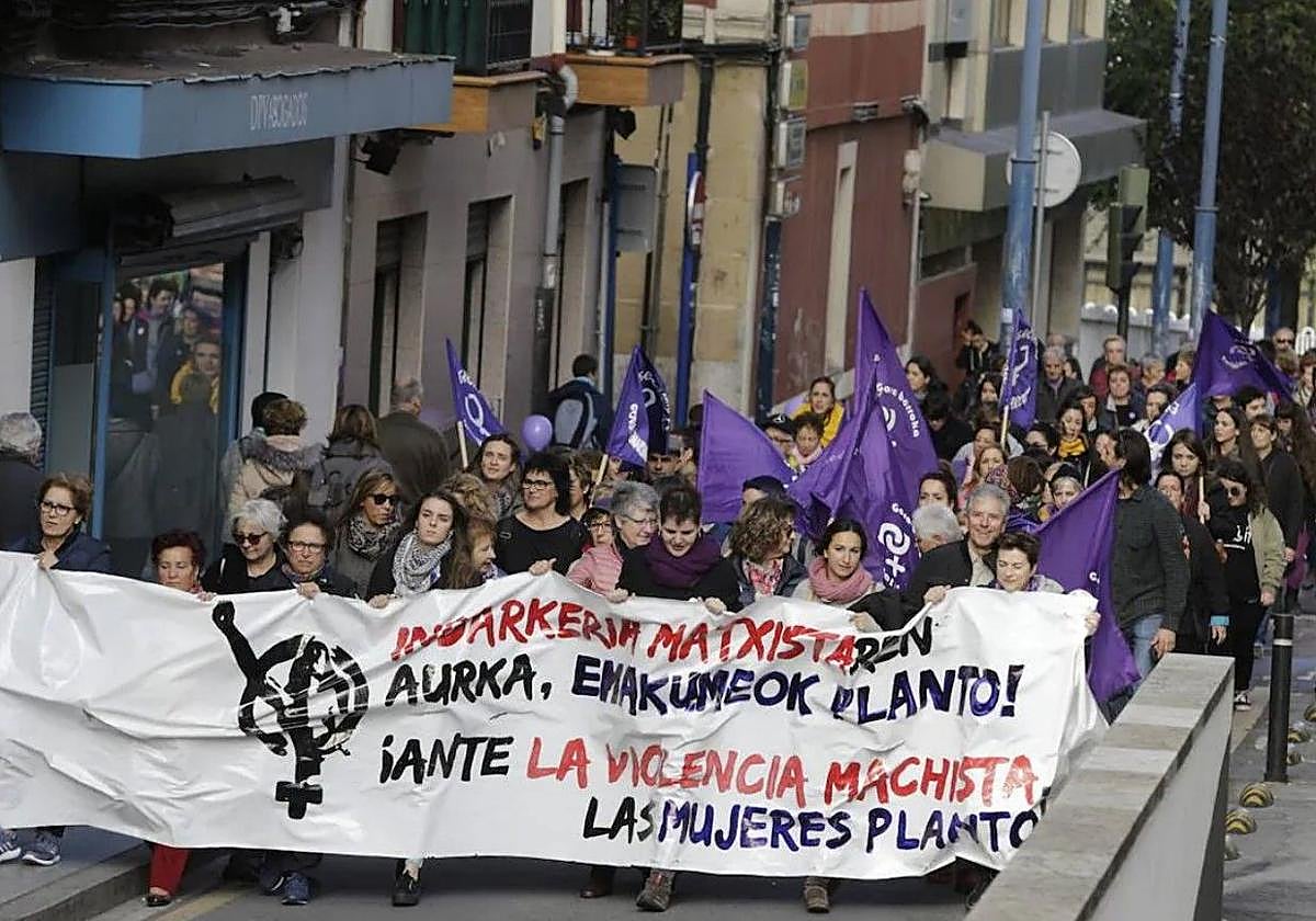 Imagen de una de las marchas organizadas por la Margen Izquierda.