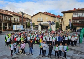 La Llanada se volcó en la marcha Contra el Cáncer que se celebró el 28 de septiembre pasado.