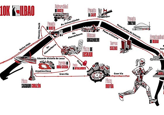 Recorrido de la prueba que tendrá lugar el próximo 9 de marzo.