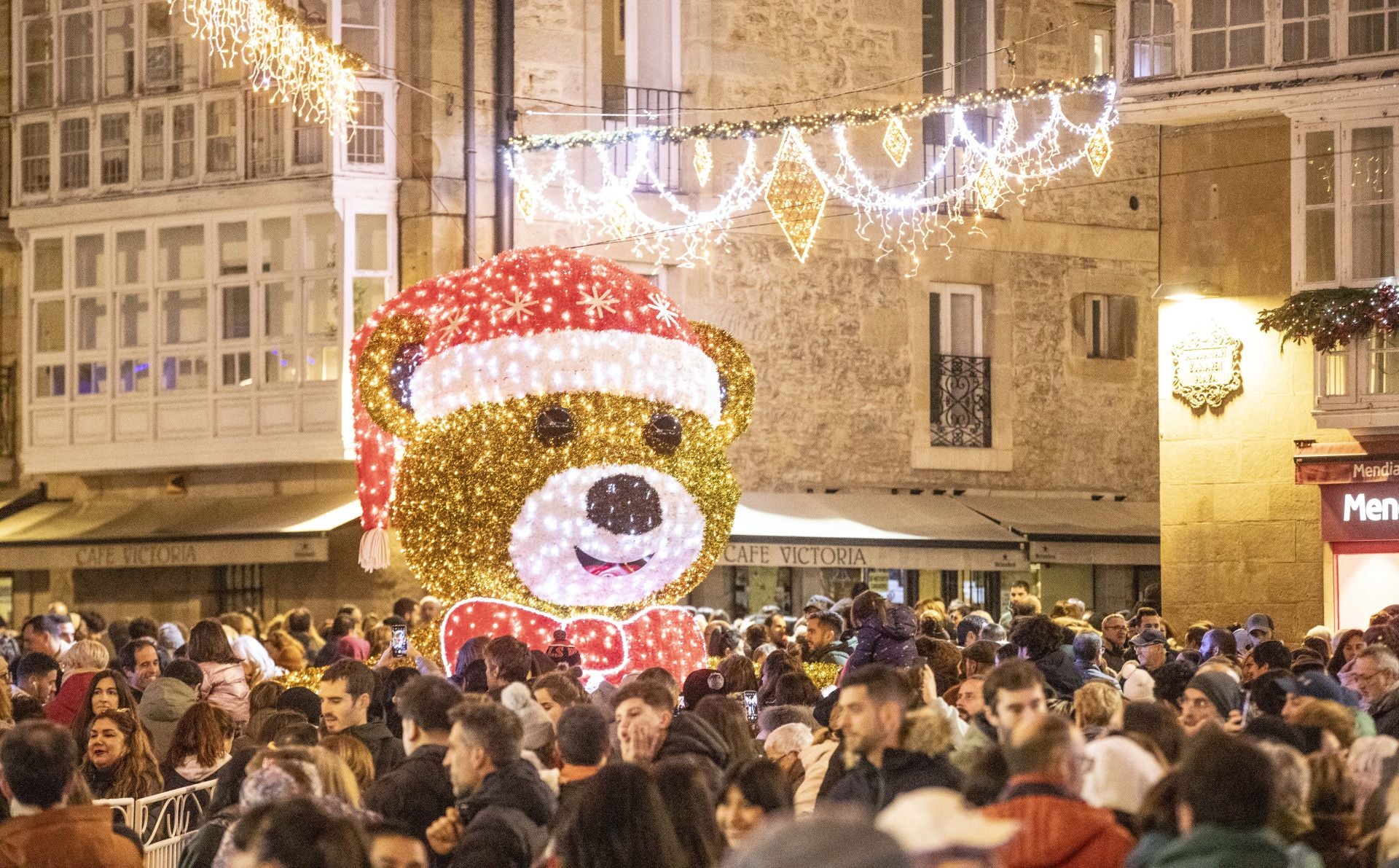 Vitoria enciende las luces de Navidad