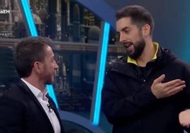 El día que Broncano se 'coló' en 'El Hormiguero' con Dani Martín montado en un patinete