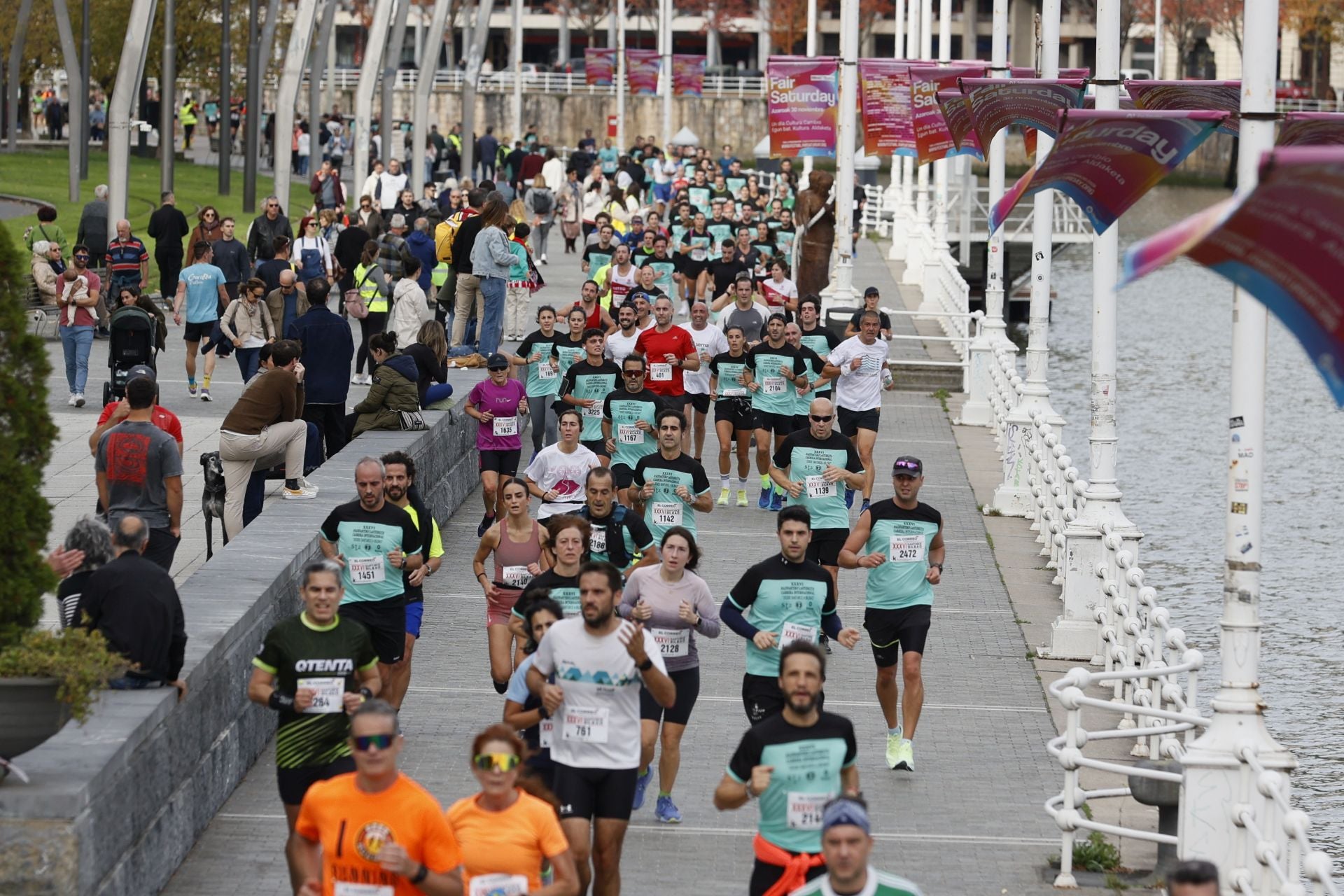 La fiesta del atletismo recorre la Margen Izquierda