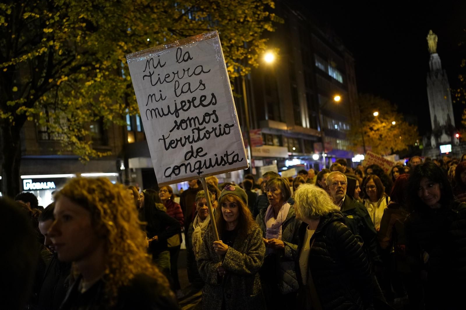 El feminismo toma las calles de Bilbao