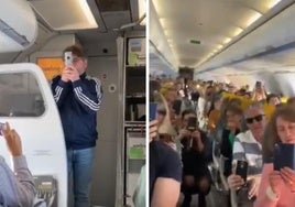 Jordi Évole sorprende a los pasajeros en pleno vuelo para cantar con su grupo: «Volando voy, volando vengo...»