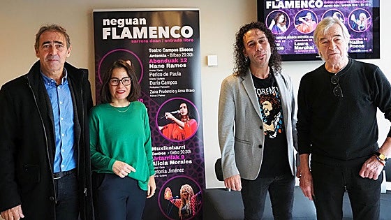 El ciclo Neguan Flamenco se extiende a Getxo en enero
