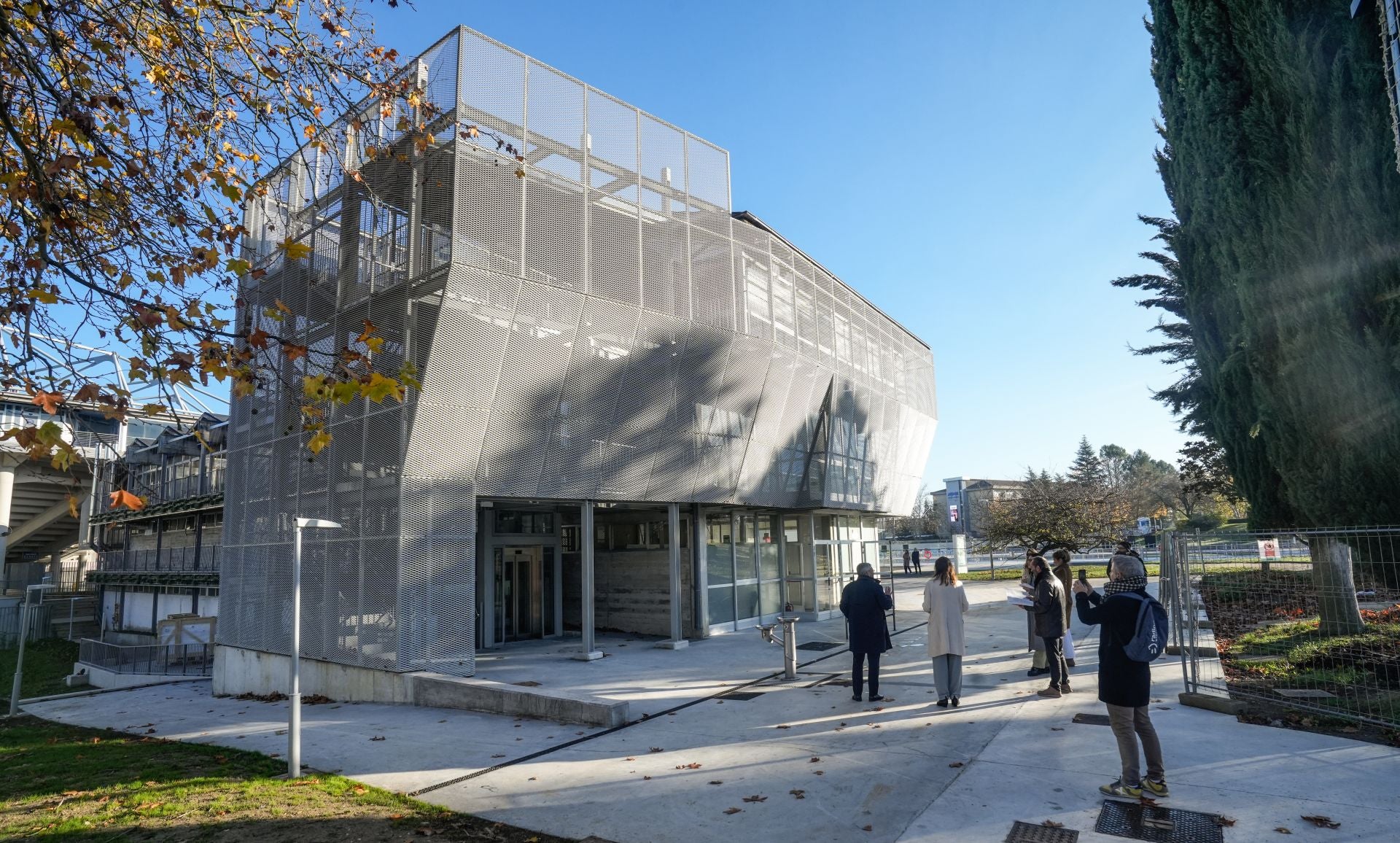 Así es el nuevo edificio social de Mendizorroza