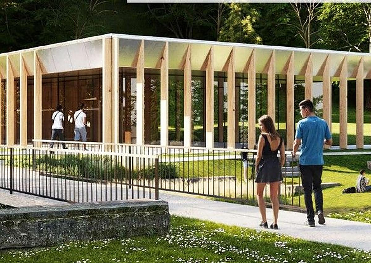 Imagen secundaria 1 - La ampliación del instituto, el pabellón del 'skate park' y la zona de boleras