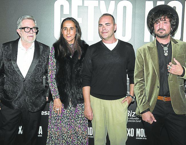 Petro Valverde, Nuria Ruiz de Hilla, Ion Fiz y Carlo Cuñado.