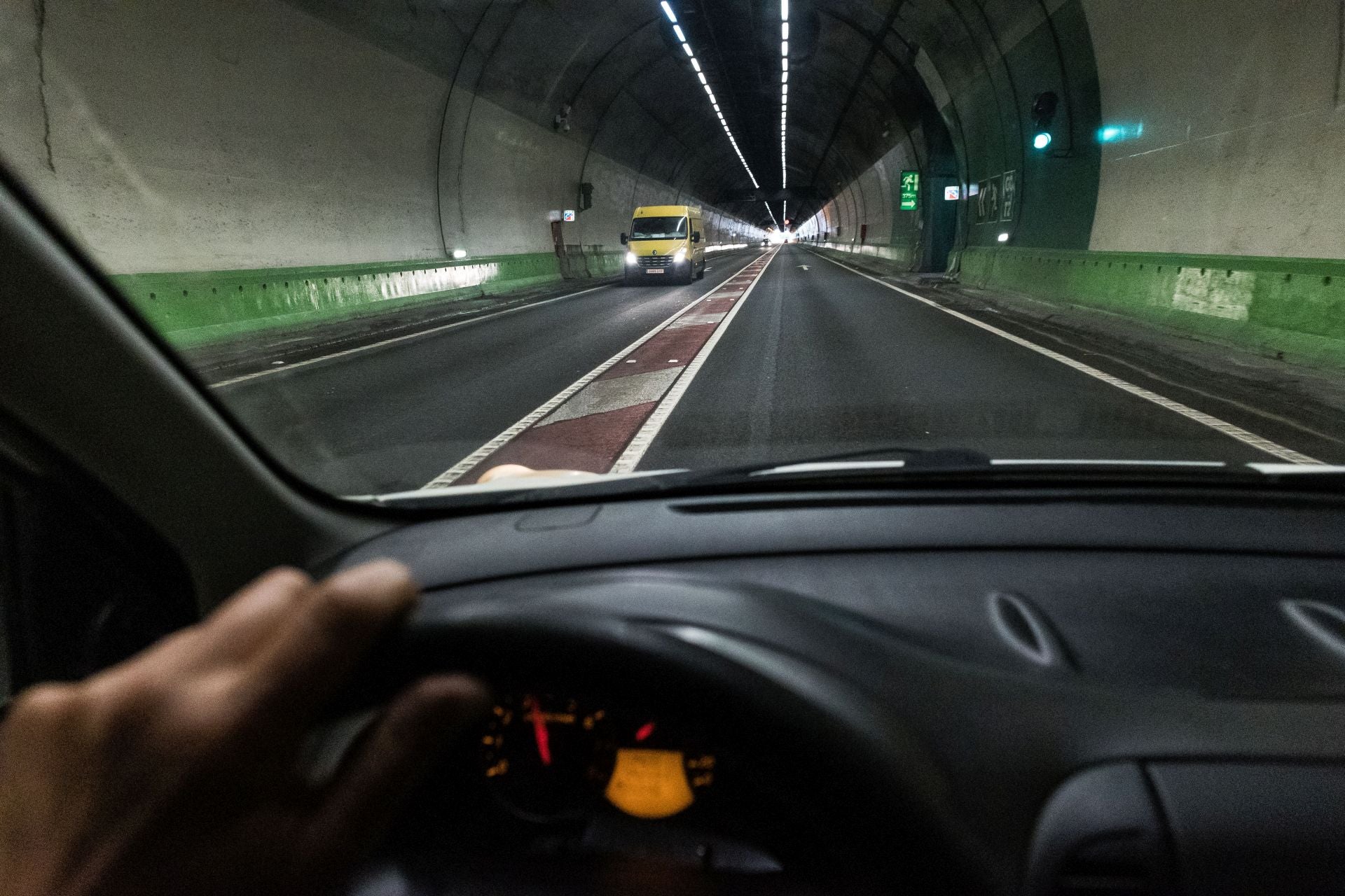 Los túneles de Artxanda son utilizados por 30.000 vehículos al día.