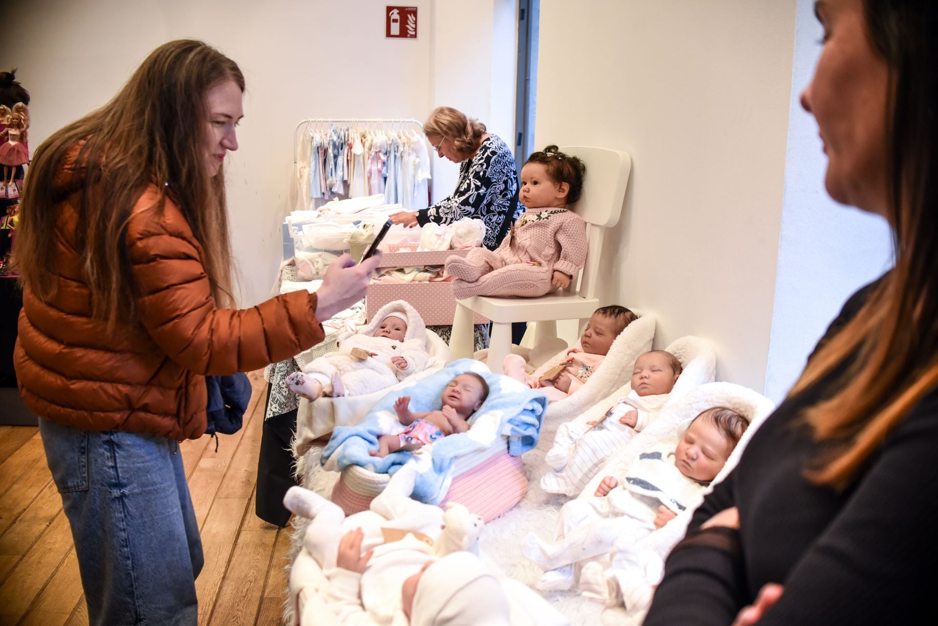 Los bebés Reborn conquistan Bilbao