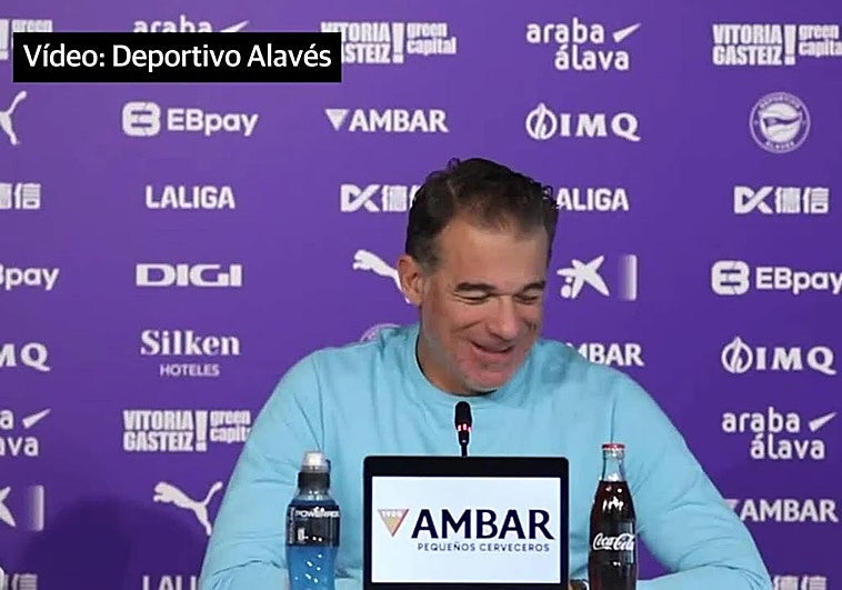 Las últimas frases de Luis García: «Me juego el puesto», «el Alavés va a seguir en Primera y conmigo de entrenador»...