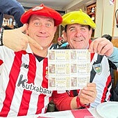 El peñista del Athletic que compró 1.400 décimos con la fecha de la final de Copa: «Los he vendido todos»