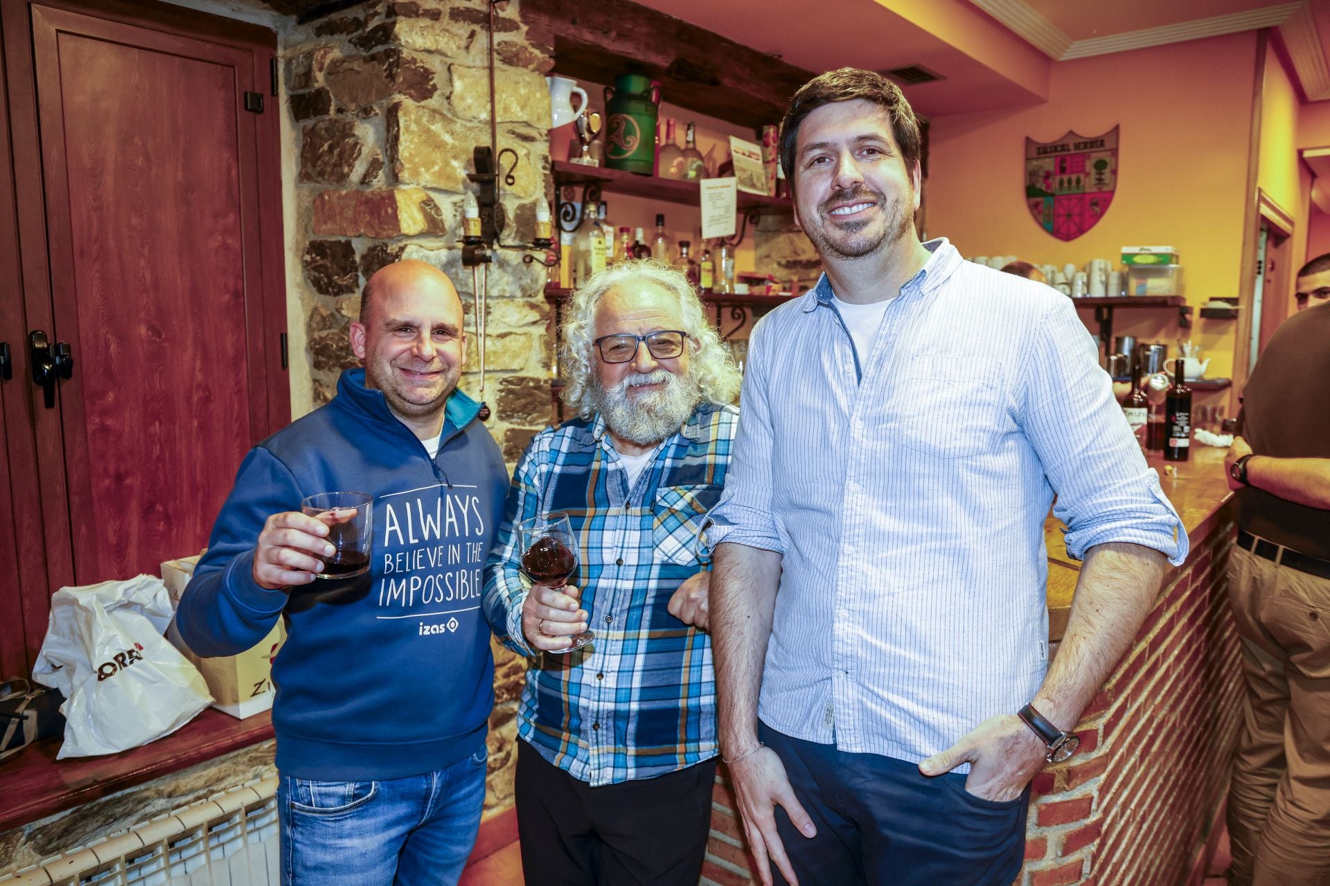 Así fue la cena en Eskola Zaharra