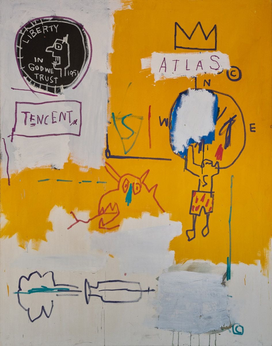 Obra de Basquiat.