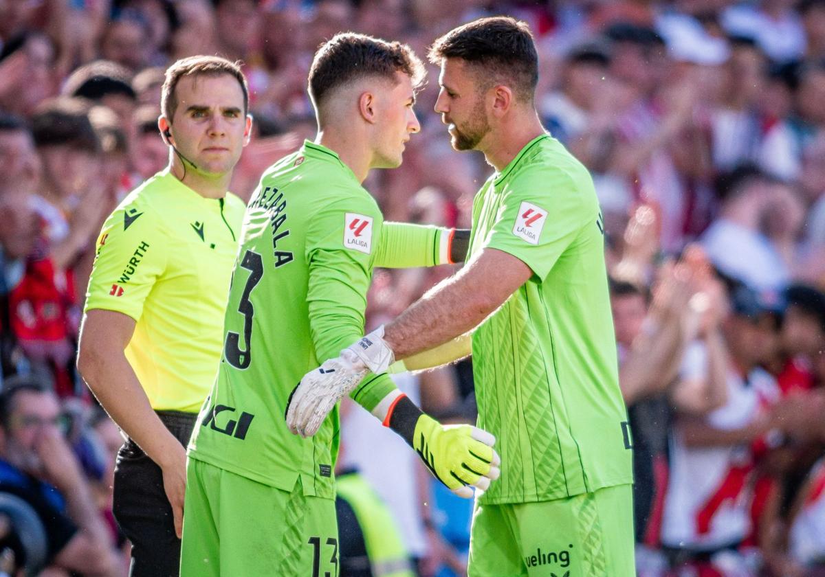 El mensaje del Athletic tras la titularidad de Agirrezabala: «Tenemos a los mejores»