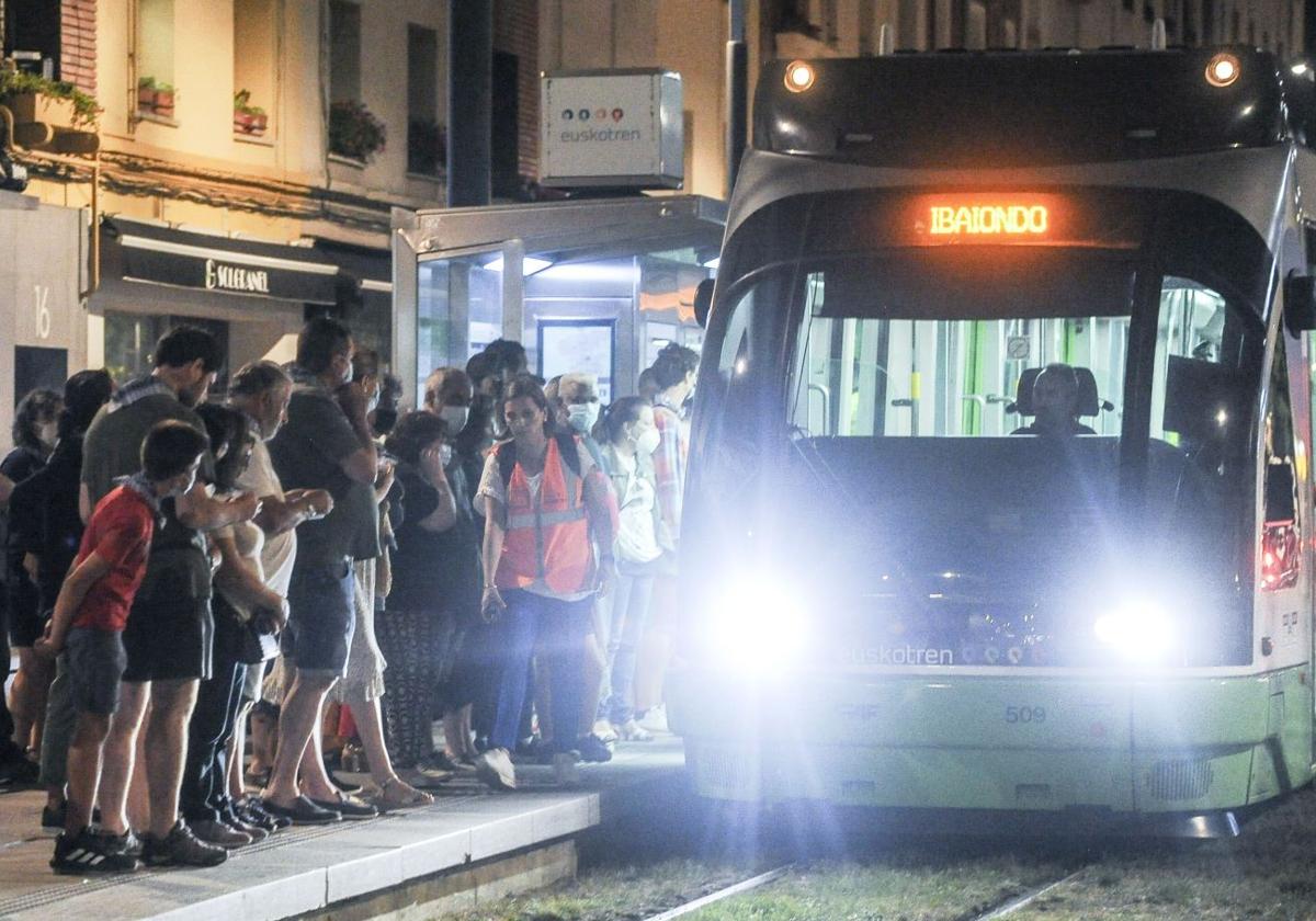 Servicio especial del tranvía durante las Fiestas de La Blanca.