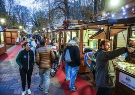 El Mercado de Navidad de Vitoria abre sus puertas