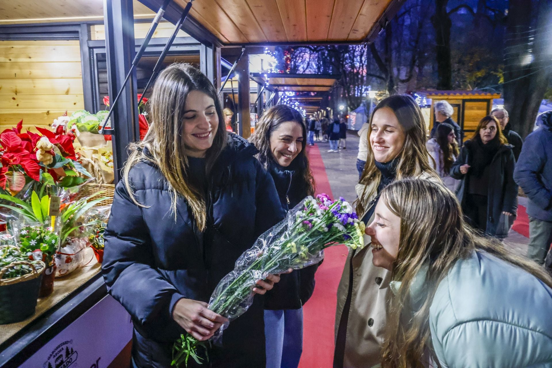 El Mercado de Navidad de Vitoria abre sus puertas