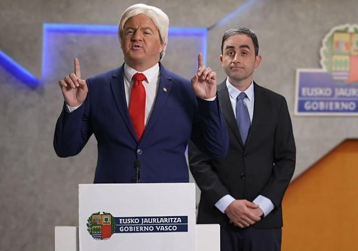 La primera medida de Trump en Euskadi: «Un muro de Miranda de Ebro a Pancorbo, para que no se cuele ningún español»