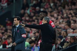 Valverde alaba a Iñaki Williams en el décimo aniversario de su debut: «Sobrepasa el sobresaliente»