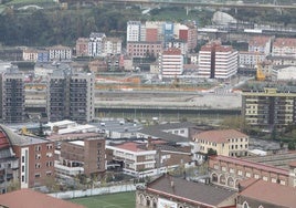 Relleno de Zorrozaurre donde se van a construir viviendas.