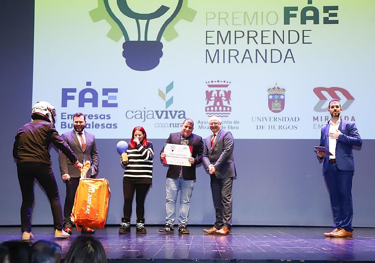 Un momento de la entrega de premios en la pasada edición del evento en el Teatro Apolo.