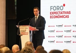 El lehendakari Imanol Pradales en el Foro Expectativas Económicas de El Correo.