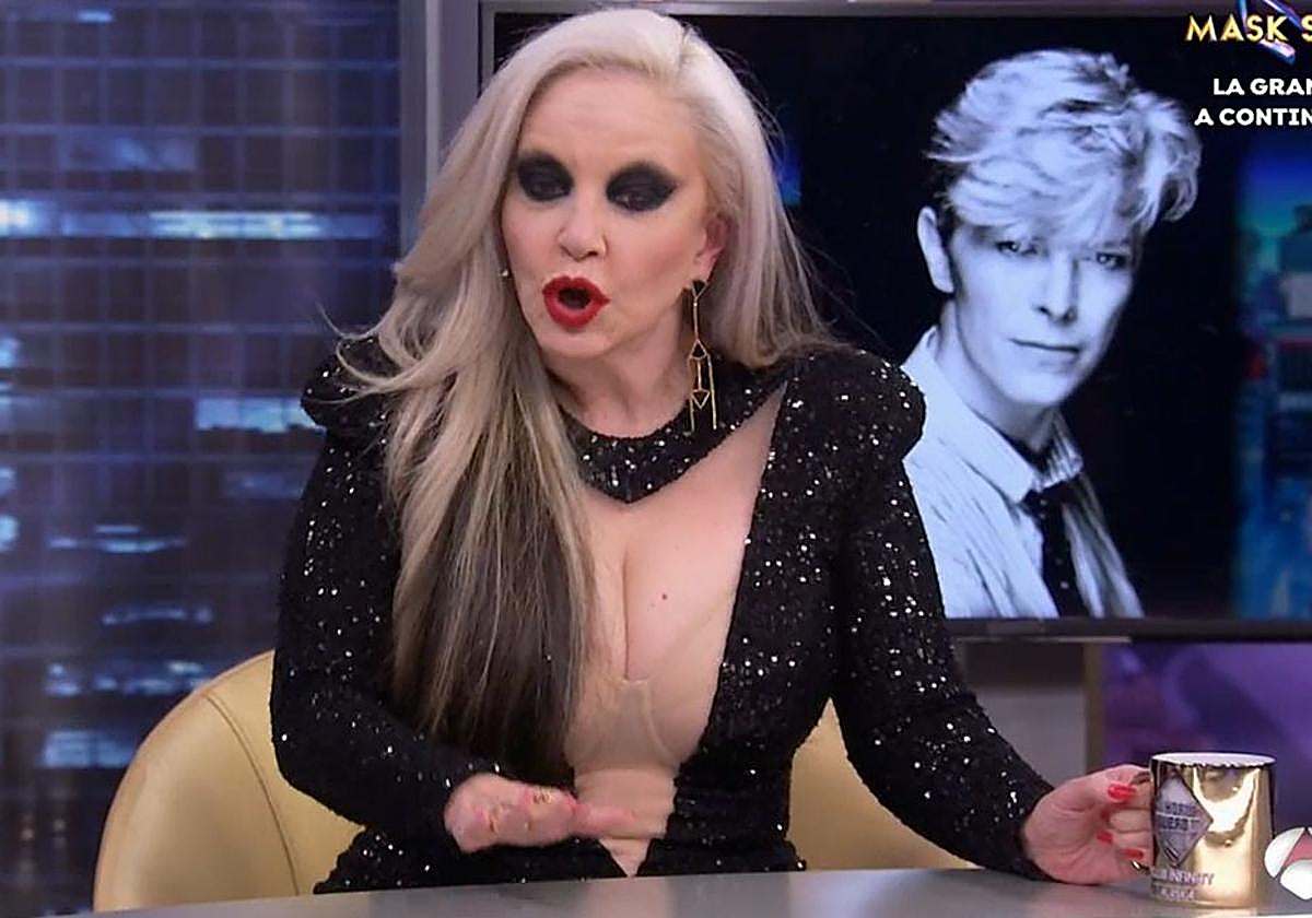 Mario Vaquerizo sorprende a Alaska en 'El Hormiguero': «Voy a volver con el giratutto»