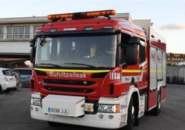 Herida una persona por inhalación de humo en el incendio de una vivienda en Santurtzi