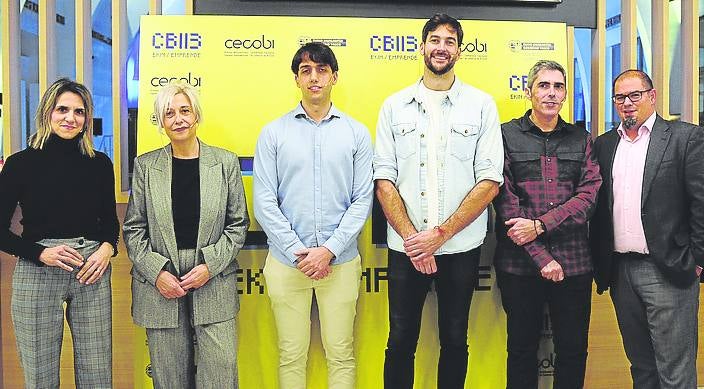 Leire Eguilondo, Arritxu Linazisoro, Gorka Añibarro, Denis Ugalde, Mikel Atxaerandio y Aitor Hernández.