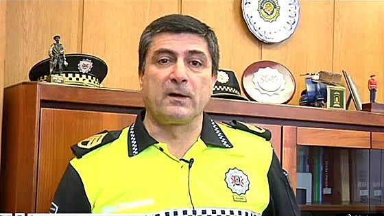 El comisario con Javier Maroto, elegido para dirigir la Policía Local de Vitoria