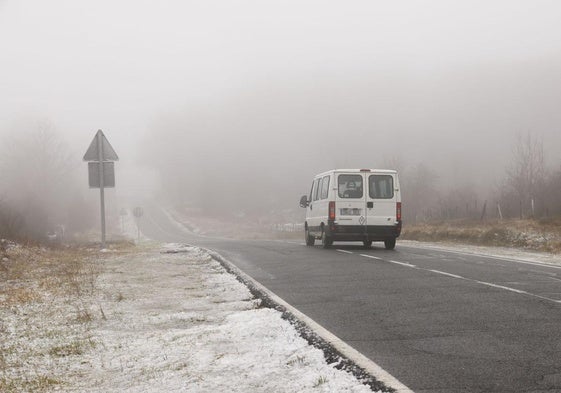 Álava tirita a -2,9 grados con heladas que exigen precaución en las carreteras