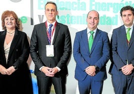 Carmen Manrique, José Luis Fierro, Mikel Amundarain, David Martínez y José Ignacio Hormaeche.