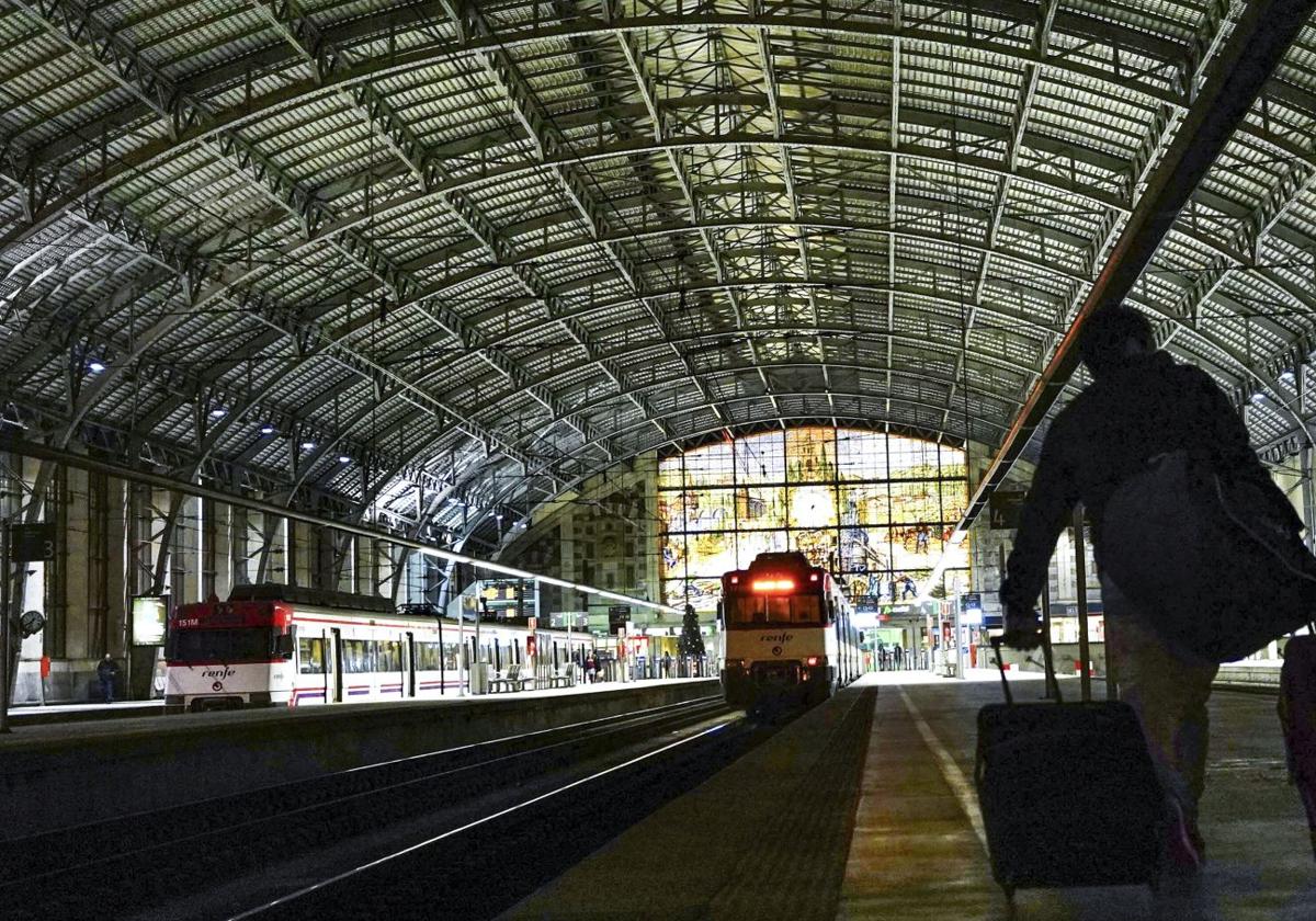 Estación de Abando.