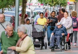 La población de origen extranjero en Euskadi crece un 10% en un año y roza los 300.000 habitantes