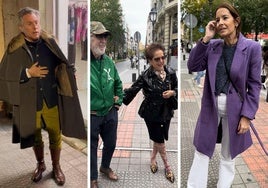 «¿De qué vas?» Tres amigas triunfan en redes preguntando en la calle a los bilbaínos por sus looks.