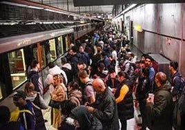 Solucionada la avería que ha provocado retrasados en la línea 2 del metro