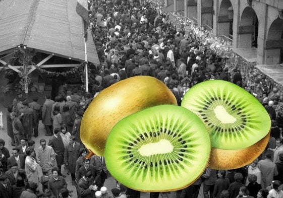 Cuando el kiwi llegó al mercado de Santo Tomás