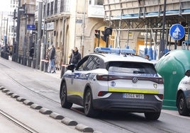 Un coche patrulla de la Policía Local.