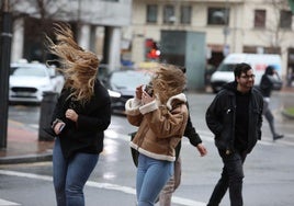 Euskalmet activa el aviso amarillo en Bizkaia por fuertes rachas de viento hasta el jueves