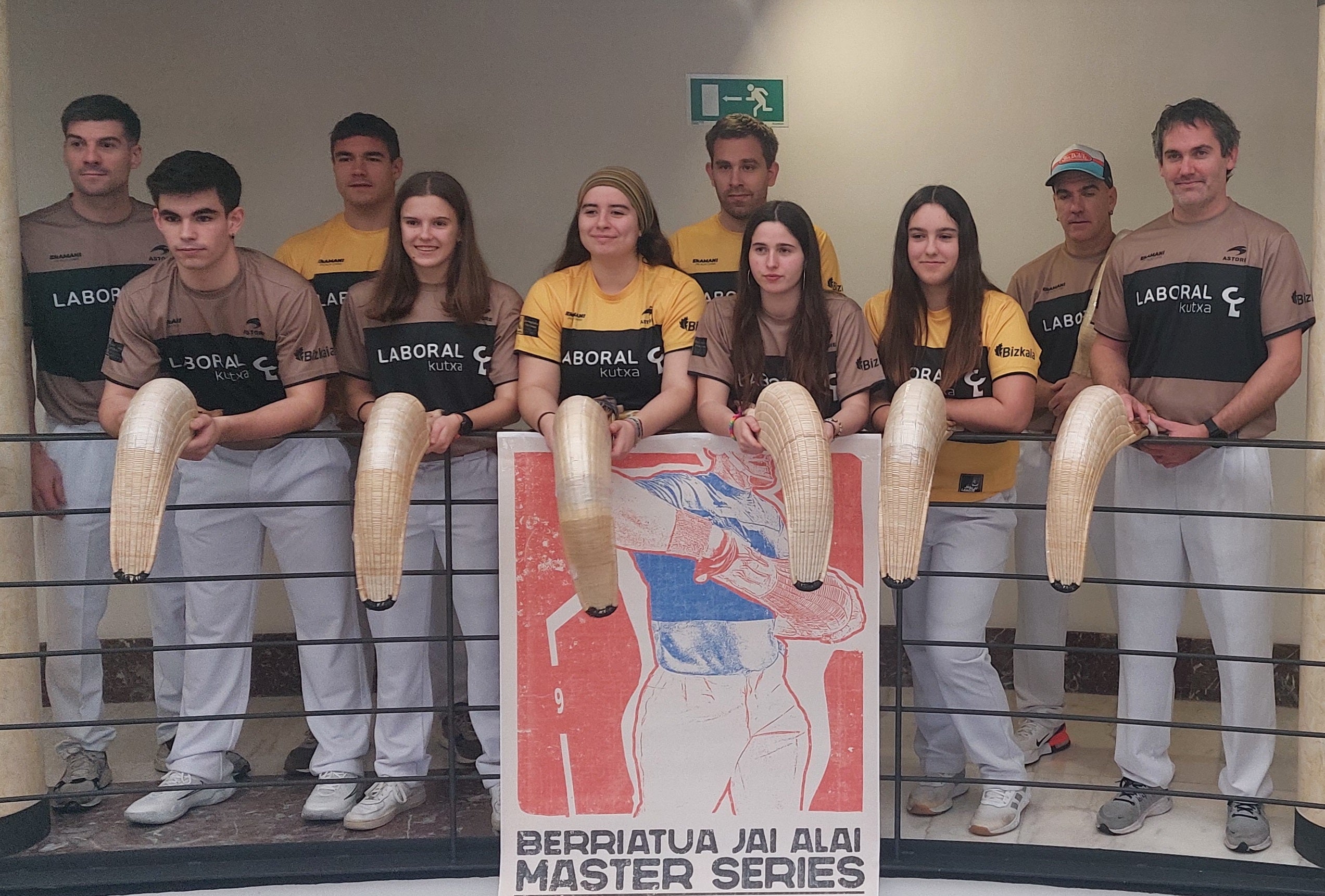 Puntistas participantes en el Master de Berriatua.