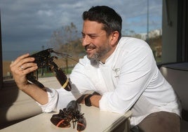 Javier Izarra, el chef que habla con los bogavantes