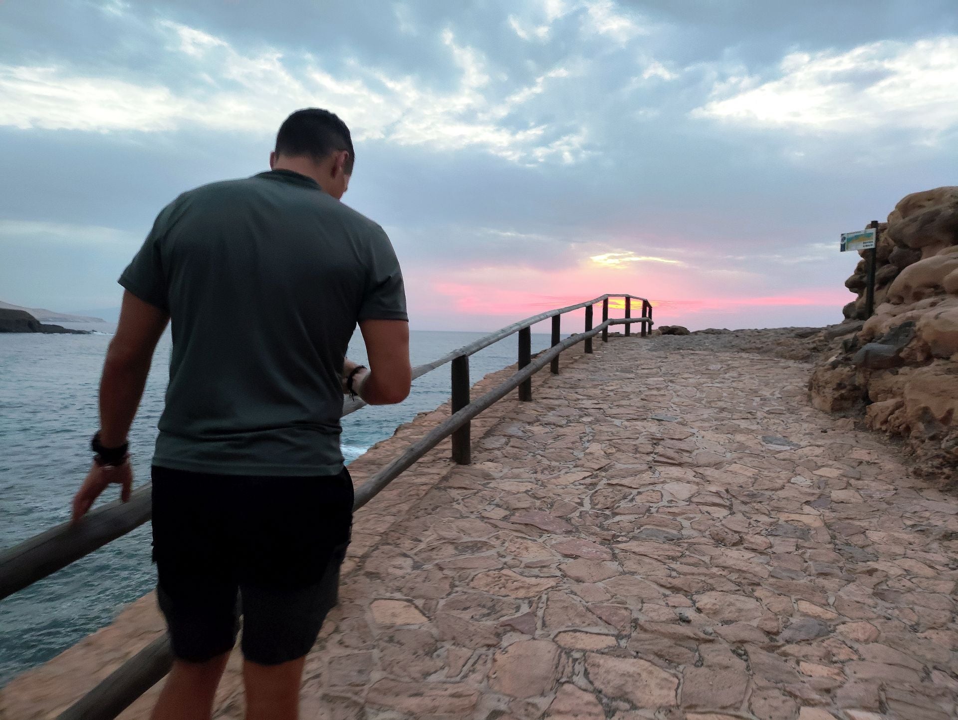 Atardecer en Fuerteventura.
