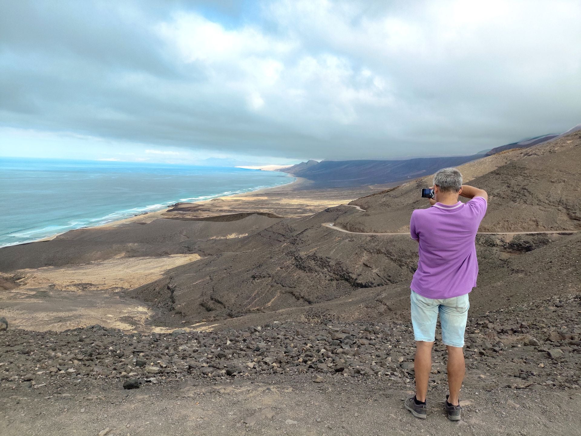 Mirador de Cofete en el Parque Natural de Jandía.